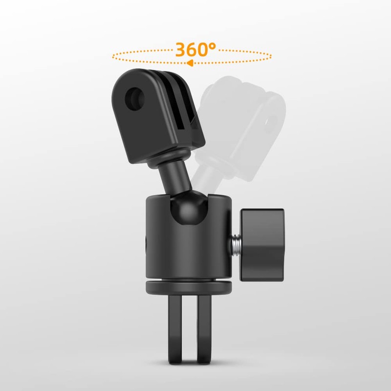 Aluminum Mount for Action Cameras (Adjustable Mount)