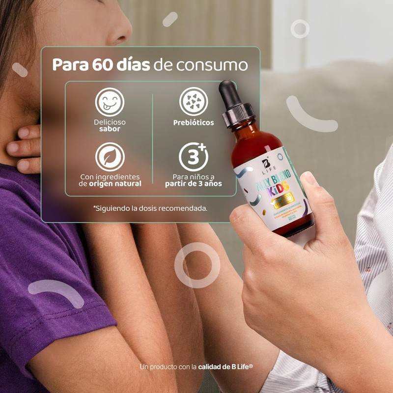 Ally Blend Kids en gotas 60 ml 2 meses de