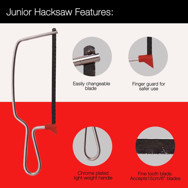 Compact Mini Hacksaw & Junior Hack Saw Set – Simple