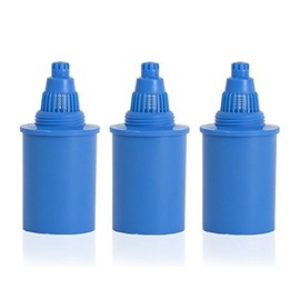 Alkaline Water Replacement Filter 3 Pieces - Pioneer in the Market WellBlue Compatible with many Brands (Light Blue)
