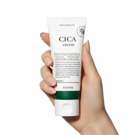 Coco & Co Cica Cream 100ml Skin Moisturizing Trouble Soothing Popular for Adolescent Men Please check the renewal / 코코앤코 시카 크림100ml 피부보습 트러블진정 사춘기 남성인기 리뉴얼확인해주세요