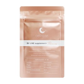 cellnote. BV LINE supplement+ Premium セルノート BVライン サプリメントプラス 120粒 1袋 女性らしさを引き出すサプリ