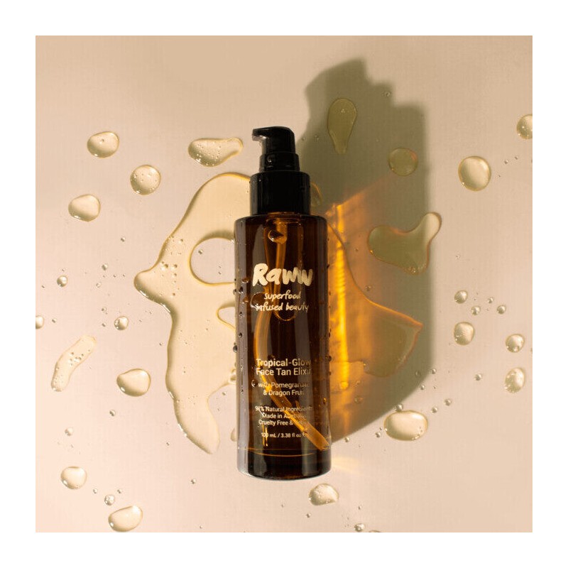 Raww Tropical-Glow Face Tan Elixir, 100ml