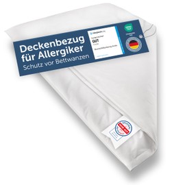 Blumtal Dust Mite Pillowcase, Allergy Sufferers Duvet Cover Set, Dust Mite Encasing Allergy Sufferers Bed Linen.