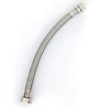 Infun 300mm Silver Flexible Hose for Bath Tap - 15mm