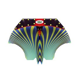 Sunflex® Air Glider Starry Neptune, Throwing Glider with up to 60 m Flight Height, Throwing Game with Cord for Slinging & Skilful Throwing, Air and Sail, Aeroplane Toy Outdoor for Children