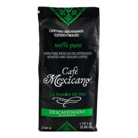 Café Mexicano Descafeinado Molido 400g