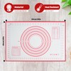 Large Silicone Baking Mat, 16" x 24" Pastry Mat Baking