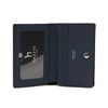 Hazzys (대구신세계)블랙 가죽 퍼피로고 라인배색 2단 카드지갑 HJHO5E457BK (Daegu Shinsegae)
