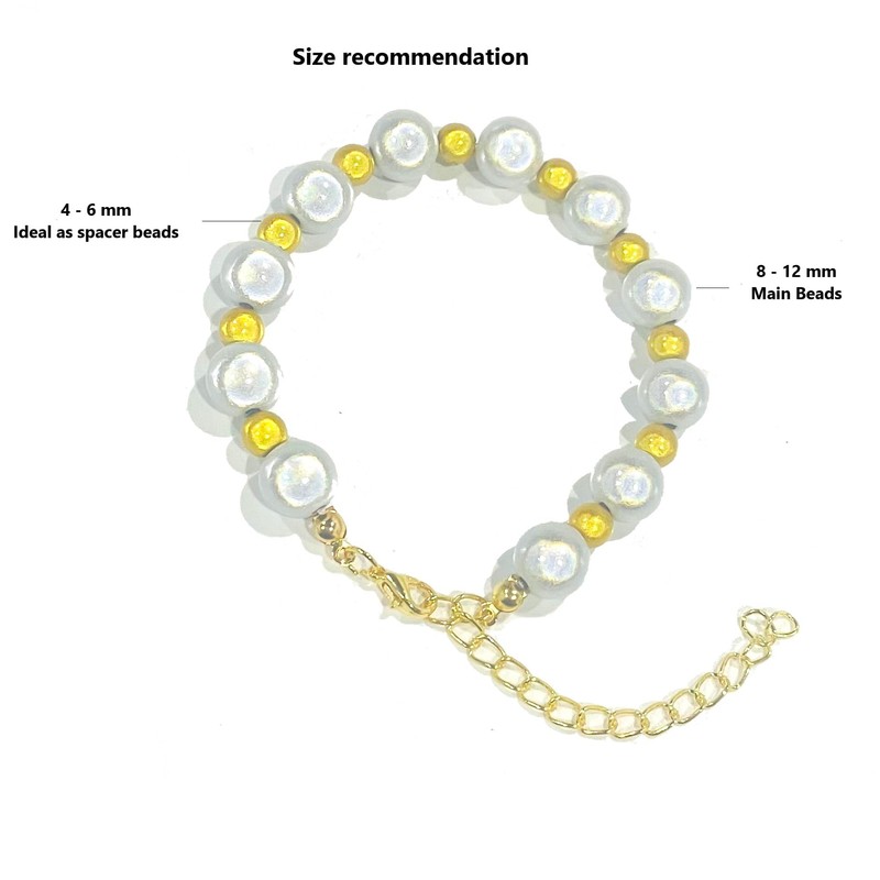 3D Illusion Miracle Acrylic Beads 12 mm / 15pcs (Assorted)