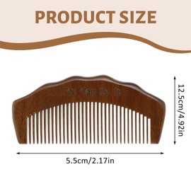 Nogeqi Birth Comb, Birthing Comb for Labor Pain, Natural Wooden Comb for Women Expectant Mothers Encouragement Gift Labor and Delivery Essentials for Pain Management and Anxiety