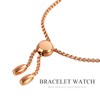 TOOCAT Women Analog Quartz Watch Metal Bracelets Rose Gold Watches