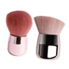 Minkissy 2sets Artificial Fiber Makeup Brush Blush Brush Portable Comfortable