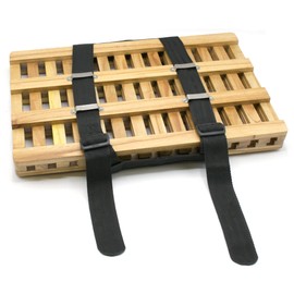 Wooden Herbarium Press Frame: 12 x 18 inches with 2 Buckle Straps - Eisco Labs