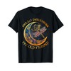 Hello Darkness My Old Friend Crescent Moon Dragonfly Gift T-Shirt