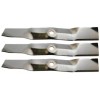 For John Deere John Deere X590 48" Lawn Tractor Mower Blades Set of 3