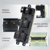 WUANGKI Power Window Switch | Front Left Driver Side |