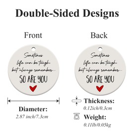 Gifts for Friends Women, Sympathy Gift, Friendship Gifts for Women, Motivational Gifts, Friends Christmas Ornaments, Friendship Gifts Ceramic Ornament