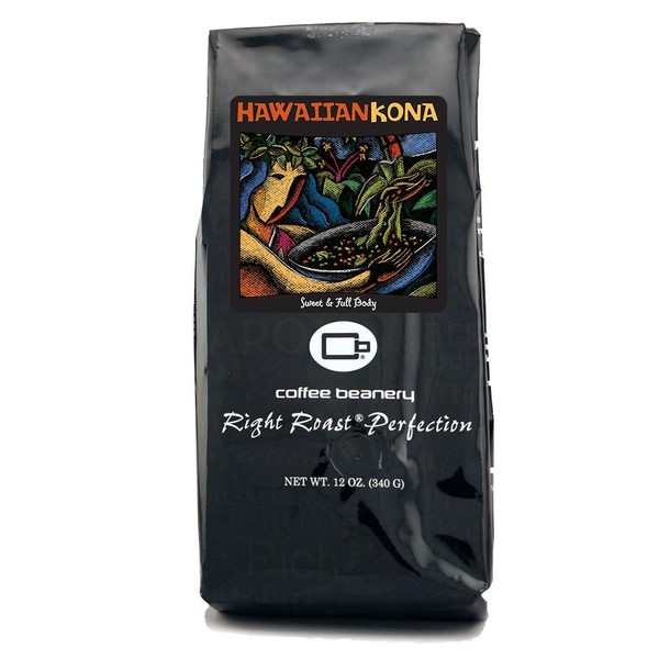Hawaiian Kona 100% Authentic Specialty Coffee | 12oz. Coffee (Fine)