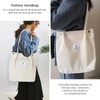 YanZhou Canvas Tote Bag for Women, Large Capacity Corduroy Quilted