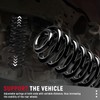 THOCAC Heavy Duty Front Coil Springs for 1983-1997 Ford Ranger