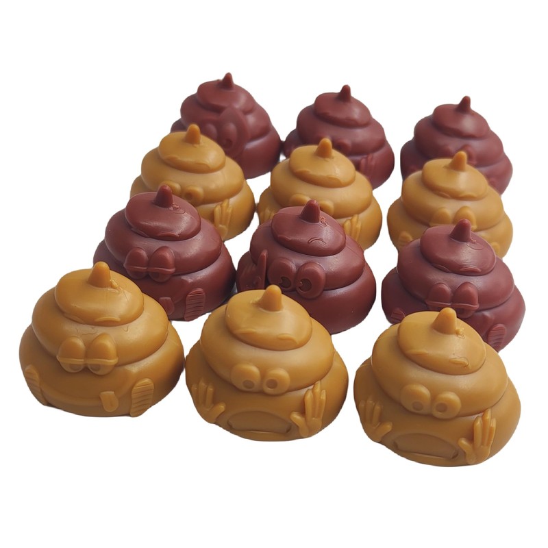 Ybgocot Poop Game,Floor Shooting Game for 4 - 12 Kids,Family