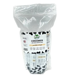 Simply Natural Sweetened Condensed Milk Creamer, 24 Single-Serve 28 gram Sachets, Made in USA, No Additives or Preservatives