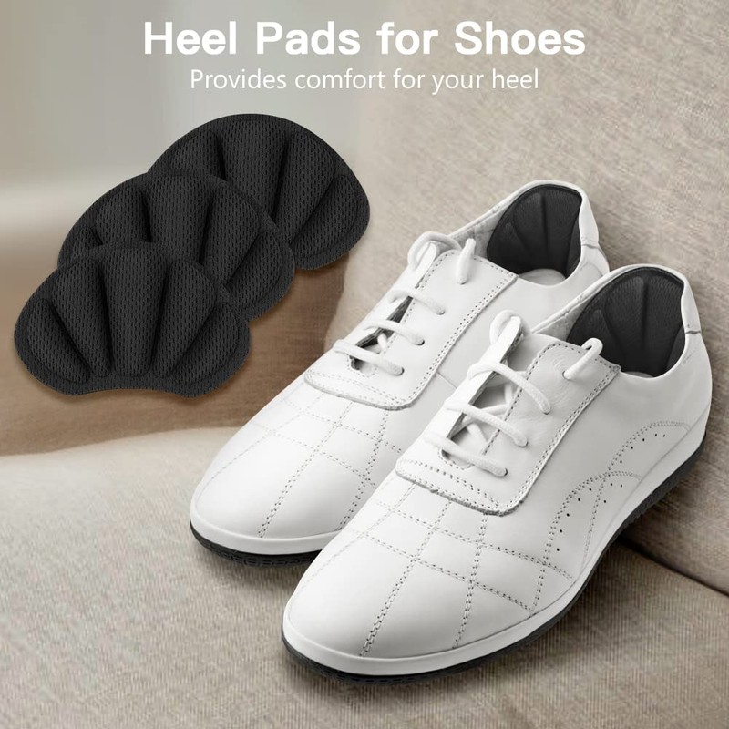 Flintronic 3 Pair Sneaker Repair Patch, Heel Patch, Shoe Heel