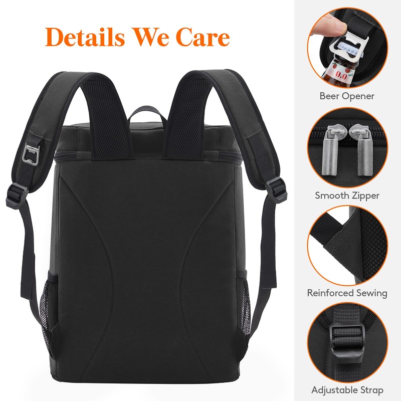 Lifewit 30 Cans Backpack Cooler Waterproof Insulated Soft Lunch Cooler