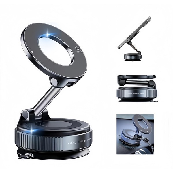 Oinstort 2025 Upgraded Vacuum Magnetic Car Phone Holder - Improved