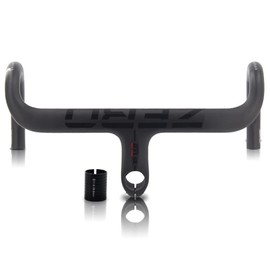 carbon road bars，carbon handlebars road bike, RXL SL integrated drop bar and stem inner routing OD2 28.6/31.8mm integrated road handlebar cycling compact road handlebar 400 * 100mm