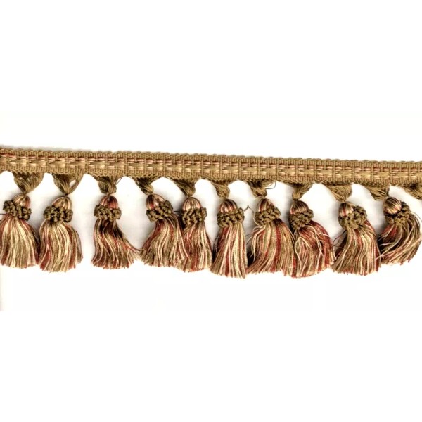 Unbranded Tassel Fringe Trim 3.25" for Drapery Curtain Upholstery Pillow/