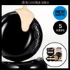 fwee All Day Cover Black Cushion Refill Set (5 Shades) - 23N