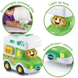 Vtech Toot-Toot Drivers Campervan | Interactive Toddlers Toy for Pretend Play with Lights and Sounds | Suitable for Boys & Girls 12 Months, 2, 3, 4 + Years, English Version , 5.6 x 9 x 8.1 cm