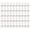 50Pcs Metal Hollow Binder Clips Multipurpose Durable Paper Clamps for