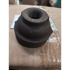 Anvil 1-1/4" x 1/2" inch black Anvil Cast Reducing Coupling