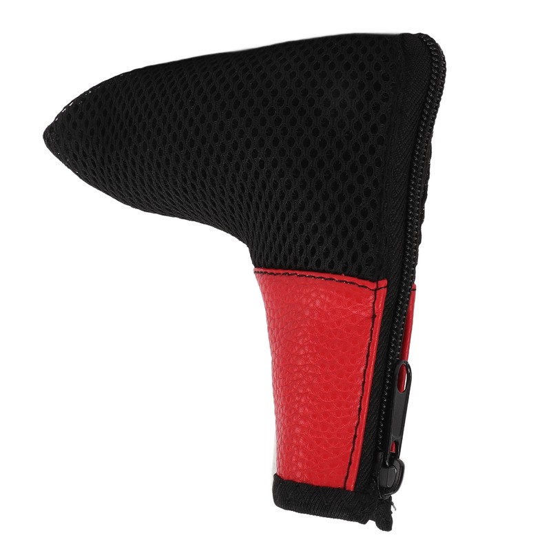 L Shaped Mesh Golf Head Cover Golf Club Putter Headcover
