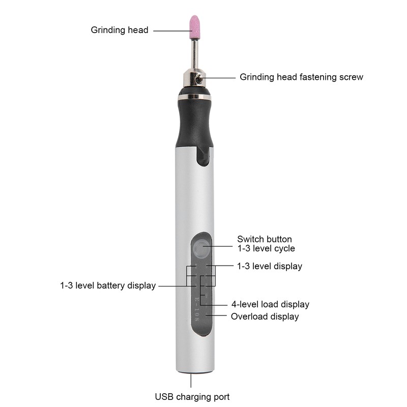 Electric Micro Engraver Pen Mini DIY Vibro Engraving Tool Kit
