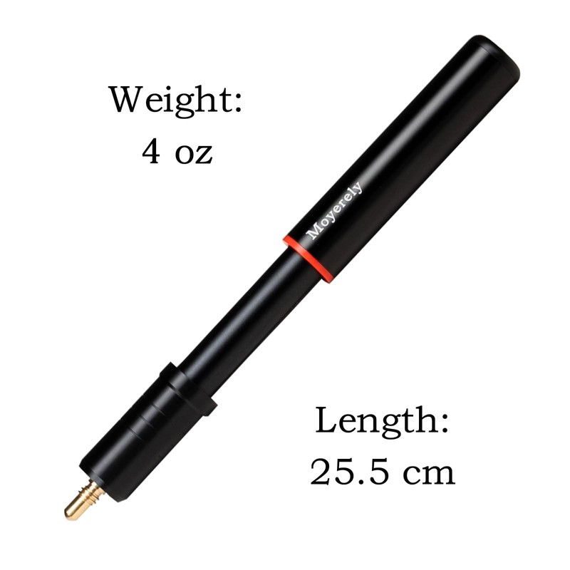 Moyerely Pool Cue Weight Bolts,Extension,Billiard Cue Accessories (Extension Red)