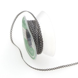 RUCYAI 15Feet Dental Orthodontic Elastic Rubber Power Chains Braces Bands Long/Closed/Short (Long, Grey)