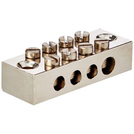 Pro Elec 19754R 4-Way Earth Block