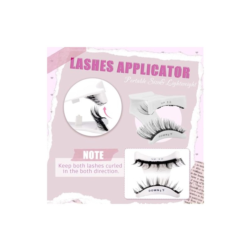 Pestañas Magnéticas Reutilizables con applicatore | Aspecto natural, no necesitan