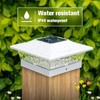 VOLISUN Solar Post Cap Lights Outdoor 4x4/6x6 Wooden/Vinyl Fence Cap