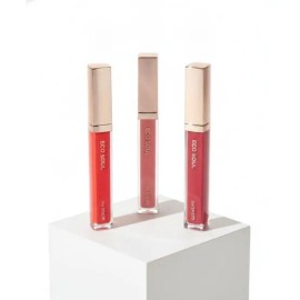 THESAEM 에코 소울 샤인 립 글로스 3colors CR01 코랄 넥타