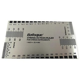 Baroque String Action Ruler for String Fret Saddle Nut Height Adjustment