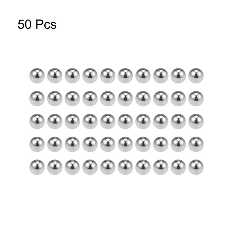 sourcing map Pack of 50 Precision Balls 1/4 Inch Fixed