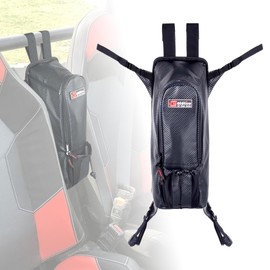Sresk UTV Center Seat Storage Bag Between Seat Bag Tool Pouch Universal Compatible With Kawasaki KRX 1000 Teryx 4 Mule Accessories (Black)