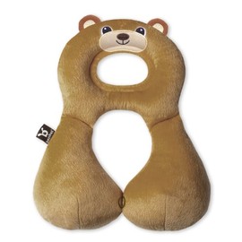 Benbat Bear Design Travel Friends Headrest for 1 to 4 Years, Brown