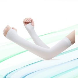 UV Protection Unisex Cool Arm Sleeves for Summer Golf Gray for Riding 11ea