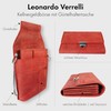 LEONARDO VERRELLI Waiter Wallet Leather Waiter's Wallet, Wallet, Women's Men's